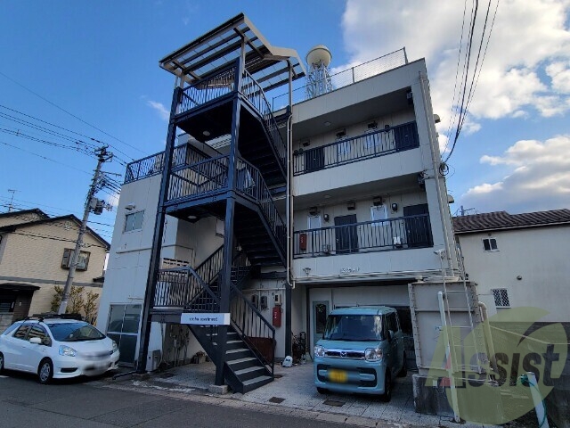 仙台市宮城野区宮千代２丁目の賃貸マンションの外観