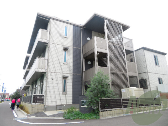 仙台市宮城野区萩野町４丁目の賃貸アパートの外観