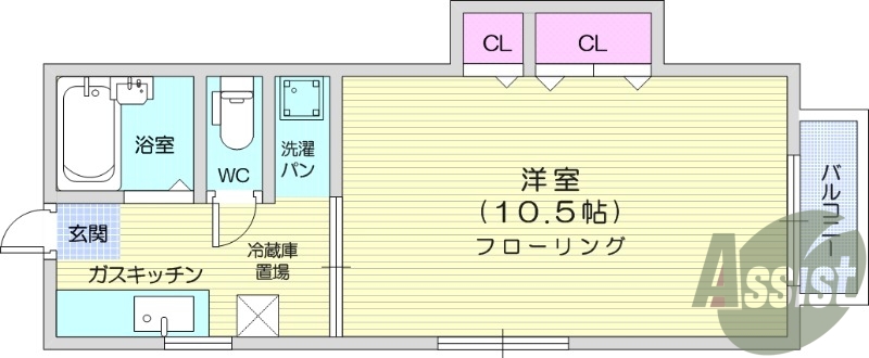 1K、追い焚き機能、浴室乾燥機、TVインターホン