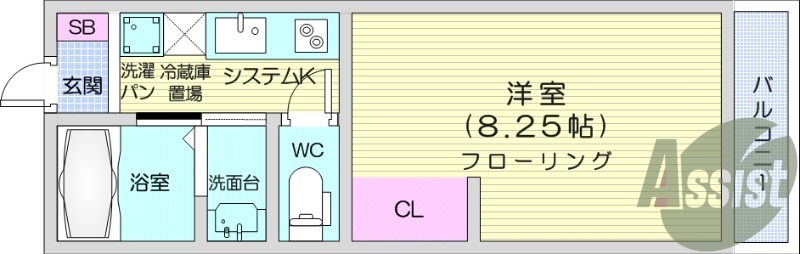 １K、インターネット無料、ペット飼育可能
