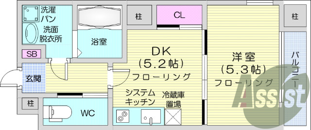 お写真は906号室のものです。参考にしてくださいませ。