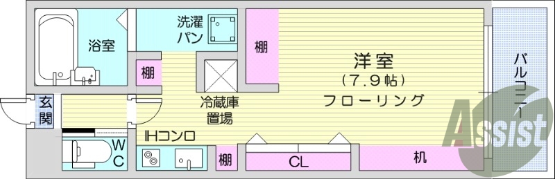 女性限定、リノベーション、2口IH、バストイレ別