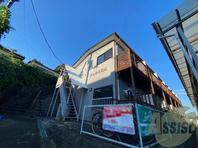 仙台市青葉区北山３丁目の賃貸アパートの外観