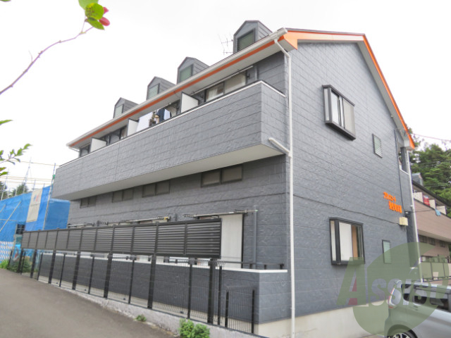 仙台市太白区八木山弥生町の賃貸アパートの外観