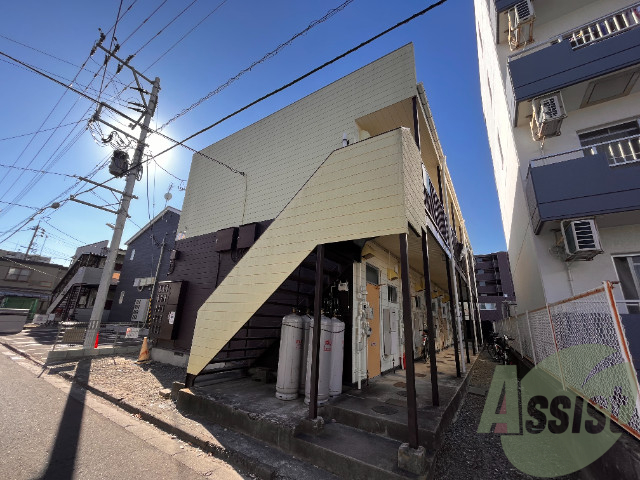 仙台市宮城野区幸町２丁目の賃貸アパートの外観