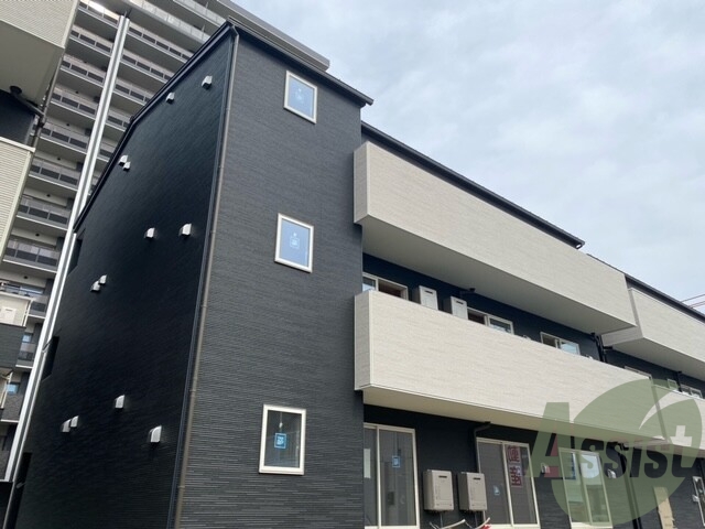 仙台市太白区西中田４丁目の賃貸アパートの外観