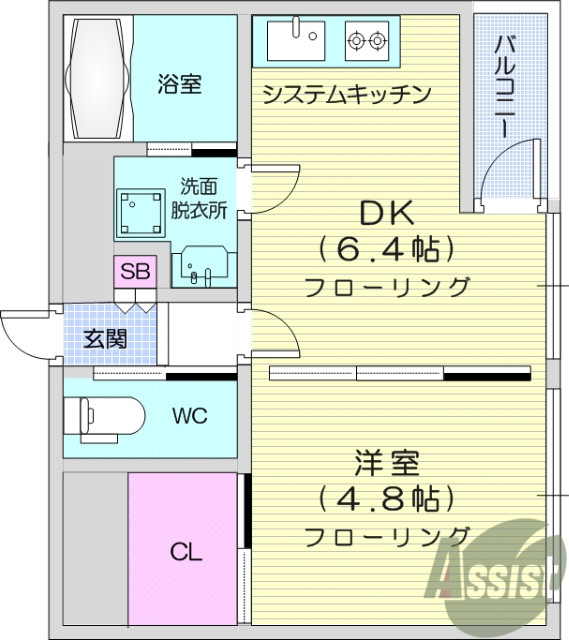 1ＤＫ、IHコンロ、追い炊き、浴室乾燥機、宅配BOX