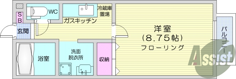１K、浴室乾燥機、追い焚き機能、シャンプードレッサー