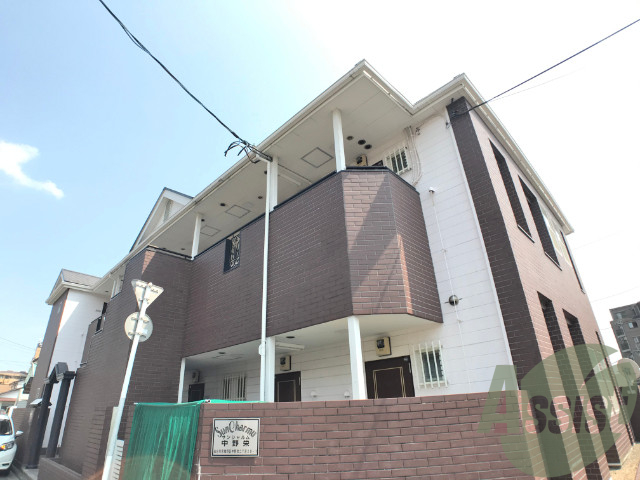 仙台市宮城野区栄２丁目の賃貸アパートの外観