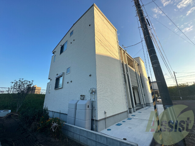 仙台市宮城野区田子１丁目の賃貸アパートの外観