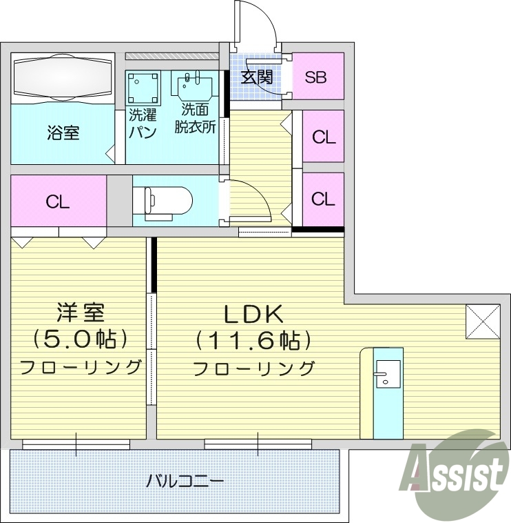 １LDK、エアコン、追い焚き機能、物置、宅配ボックス