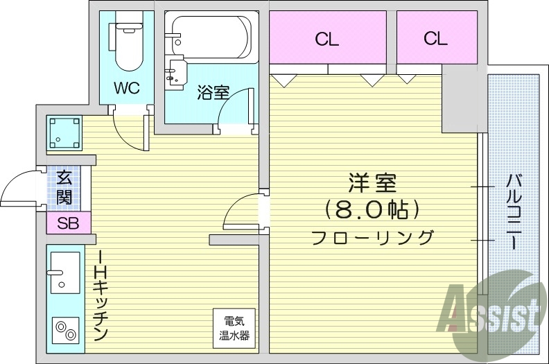 駐輪場無料、BT別、室内乾燥機、温水便座