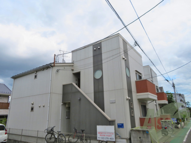 仙台市青葉区国見２丁目の賃貸アパートの外観