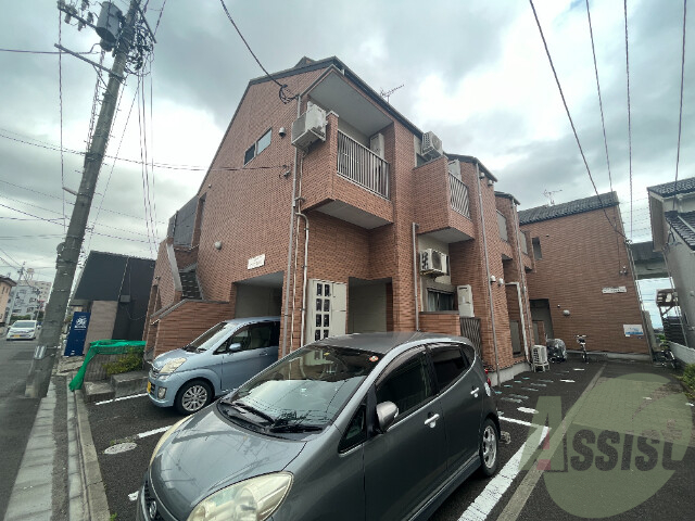 仙台市宮城野区東仙台２丁目の賃貸アパートの外観