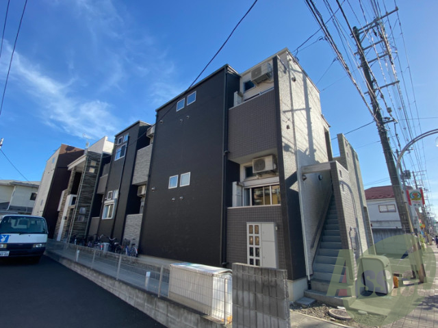 仙台市宮城野区原町２丁目の賃貸アパートの外観