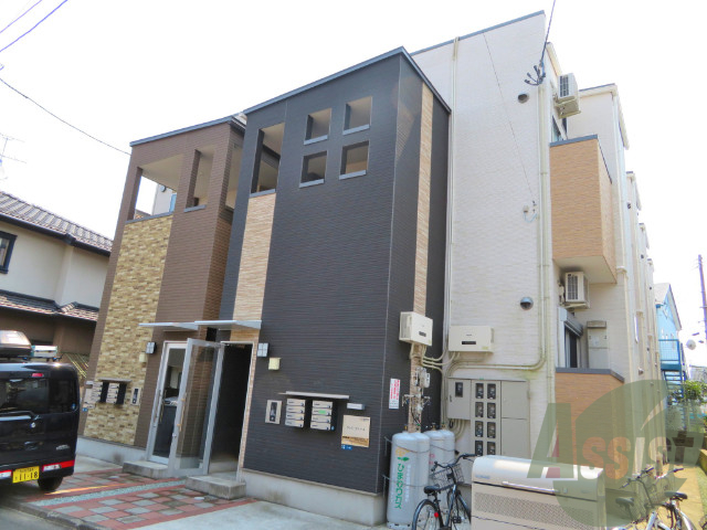 仙台市青葉区高松１丁目の賃貸アパートの外観