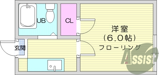 2階の間取り図