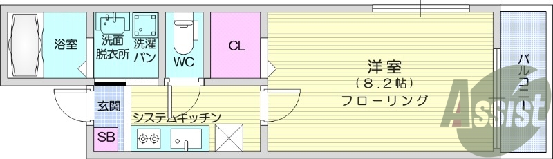 1K、設備充実、2駅徒歩圏内！