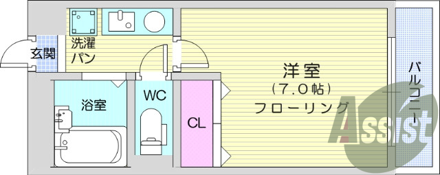 1K、温水洗浄便座、エアコン、物置、ＢＴ別