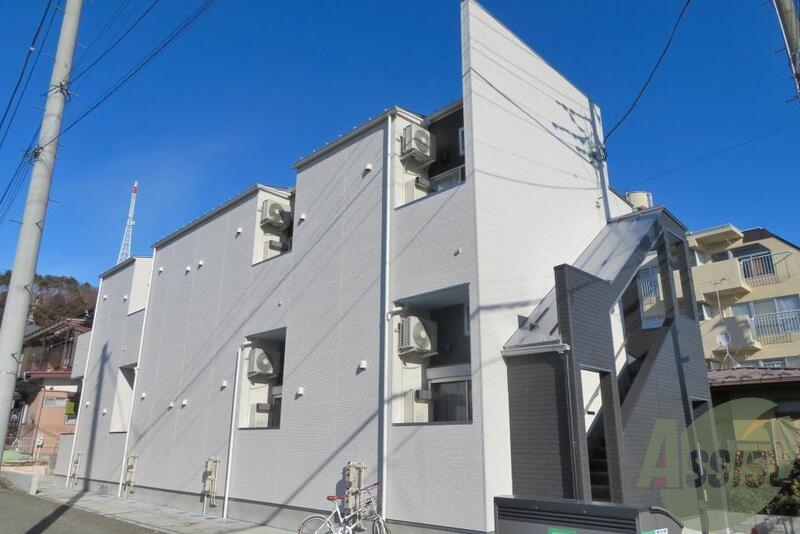 仙台市太白区門前町の賃貸アパートの外観