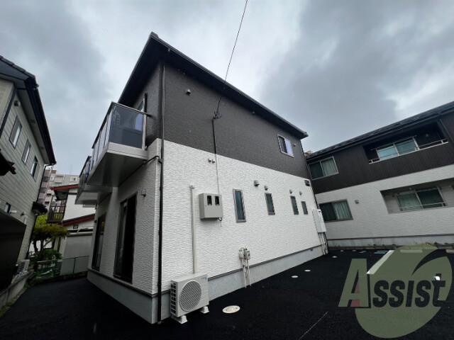 仙台市若林区河原町２丁目の賃貸アパートの外観