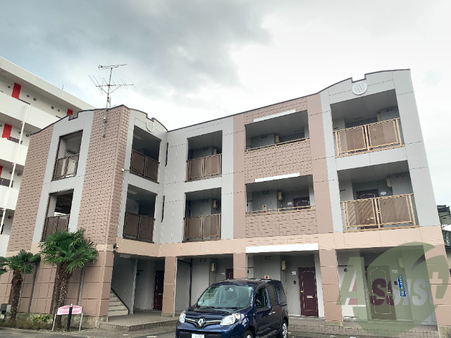 仙台市宮城野区出花１丁目の賃貸マンションの外観