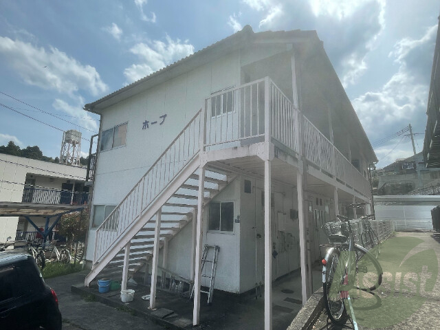 仙台市太白区萩ケ丘の賃貸アパートの外観
