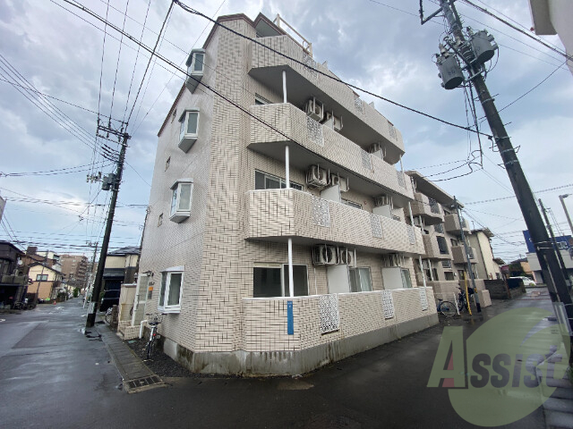 仙台市宮城野区宮千代２丁目の賃貸マンションの外観