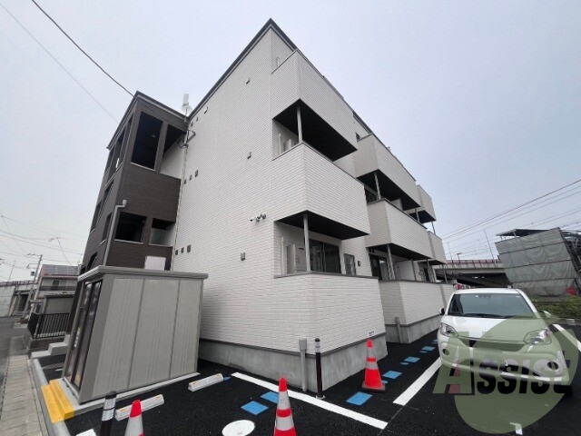 仙台市宮城野区福室３丁目の賃貸アパートの外観