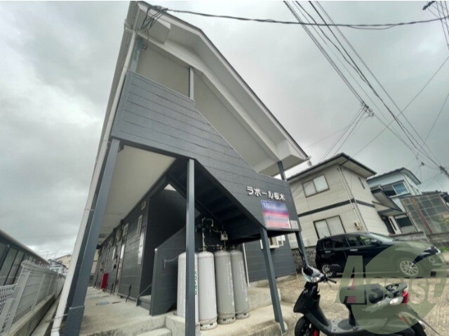 仙台市太白区桜木町の賃貸アパートの外観