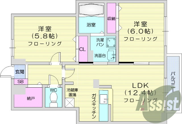 追い炊き付、浴室乾燥機、TVインターホン