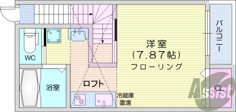 1K、ペット相談、システムキッチン、追い焚き機能、宅配BOX