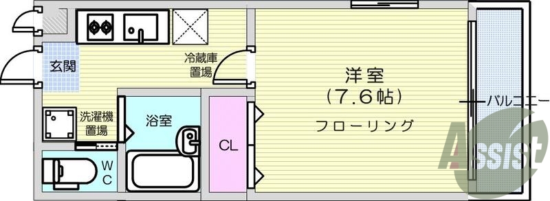 3階の間取り図