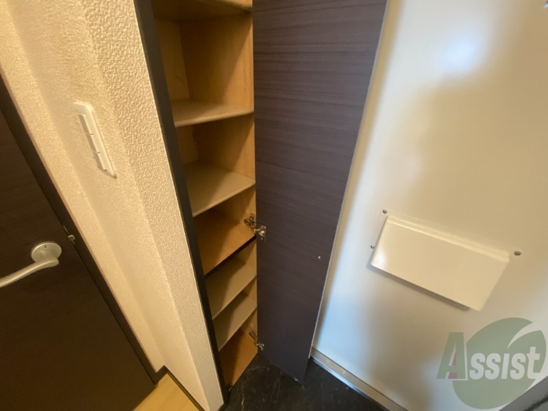 シューズボックスがあるので靴の置き場には困りません シューズボックスがあるので靴の置き場には困りません