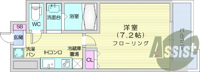1K、追い焚き機能、IHクッキングヒーター