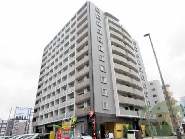 仙台市宮城野区鉄砲町中の賃貸マンションの外観