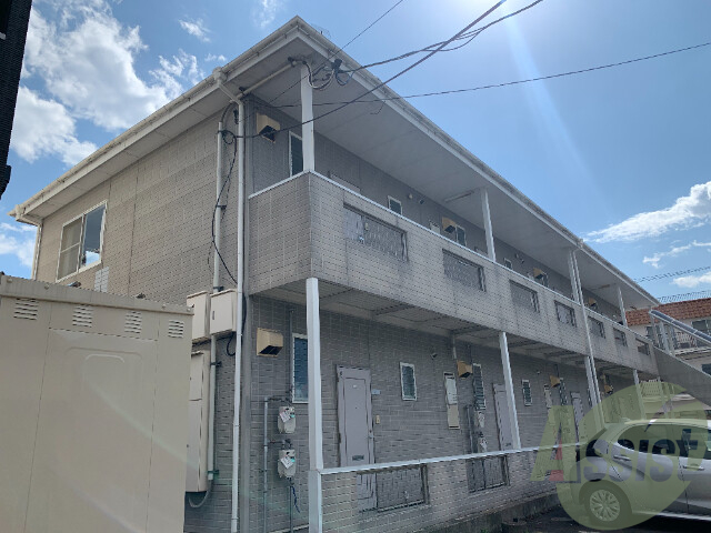 仙台市青葉区高松１丁目の賃貸アパートの外観