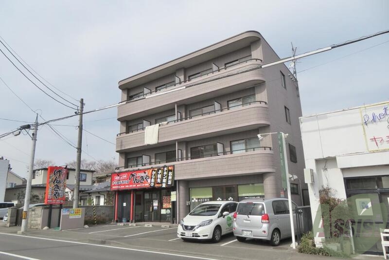 仙台市太白区八木山香澄町の賃貸マンションの外観