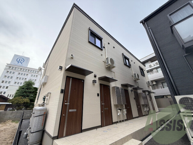 仙台市宮城野区小田原２丁目の賃貸アパートの外観