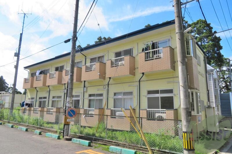 仙台市青葉区柏木３丁目の賃貸アパートの外観