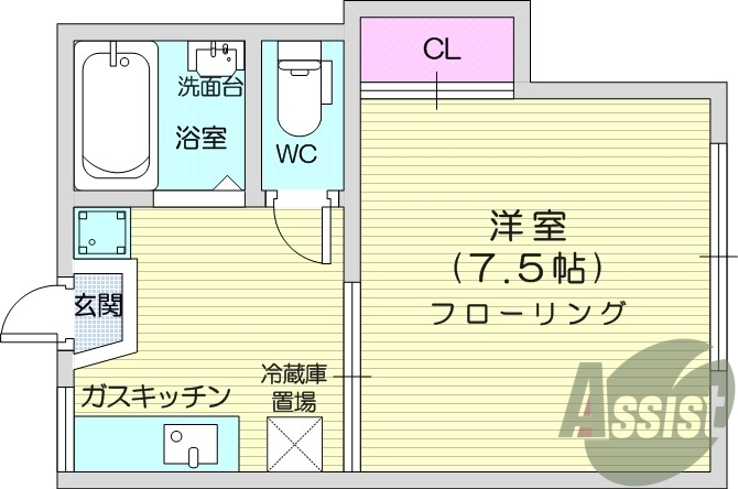 バストイレ別、TVドアホン、ウォシュレット機能付きトイレ
