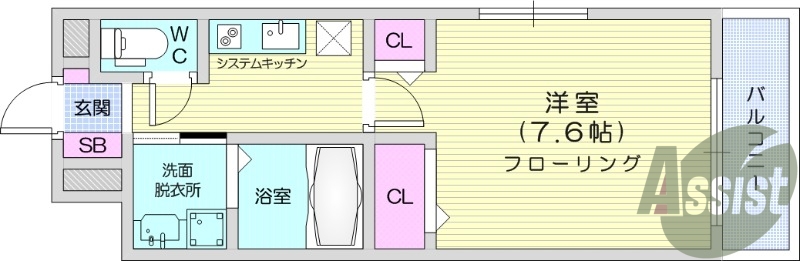 1Ｋ、エアコン、浴室乾燥機、追い炊き機能