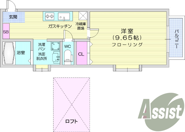 1K、独立洗面台、ウォシュレット、エアコン