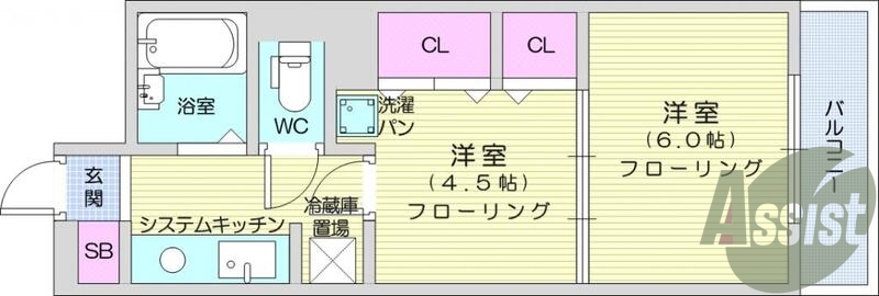 2Ｋ、温水洗浄便座、モニタ付きインターホン
