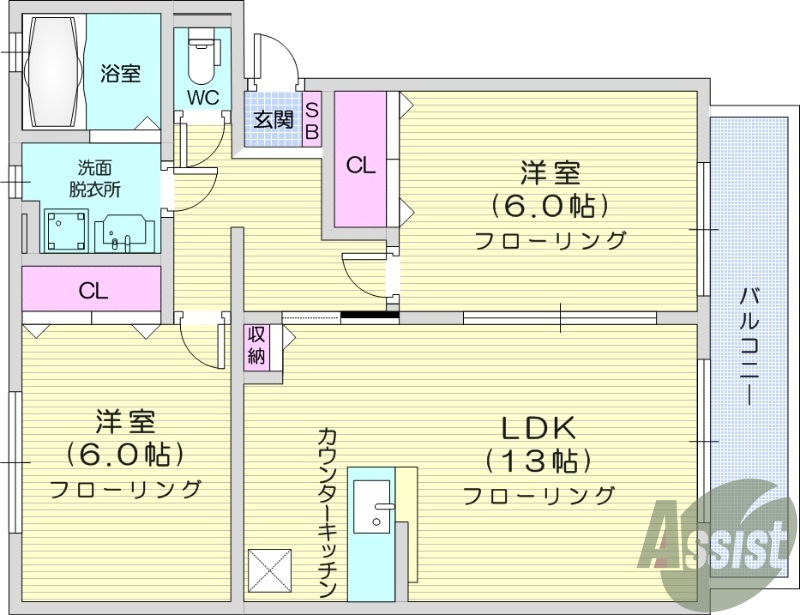 1LDK　ペット相談　浴室乾燥機　追い焚き機能　給湯機