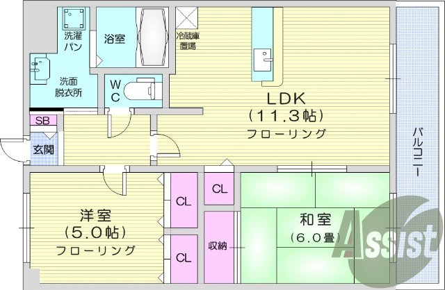 ペット飼育可。インターネット使用無料、エアコン、追い焚き