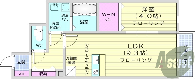 ※建築中※1LDK、IH、追炊き機能、独立洗面台、ネット無料
