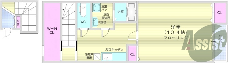 1*、インターネット無料、モニターホン、24時間換気システム