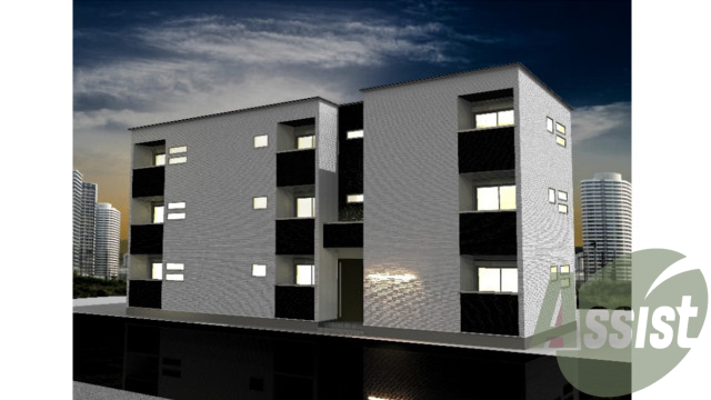 仙台市宮城野区原町２丁目の賃貸アパートの外観