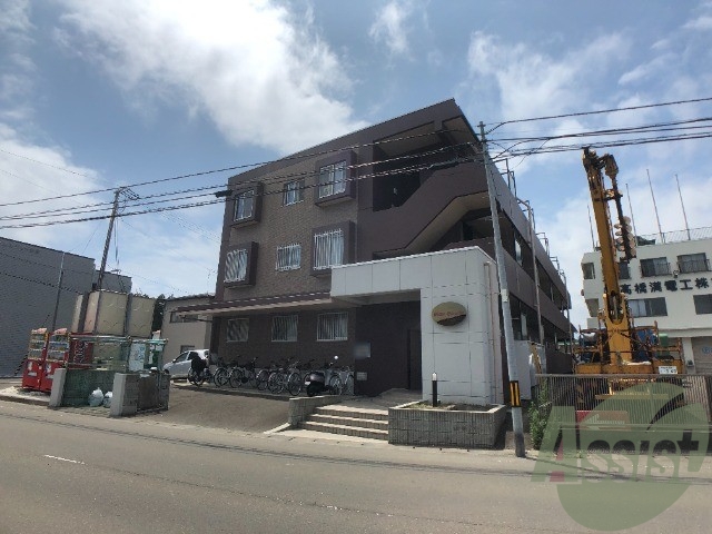 仙台市若林区沖野２丁目の賃貸マンションの外観